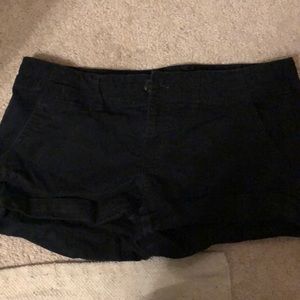 American eagle black khaki shorts